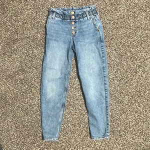 Abercrombie and Fitch girls mini mom jeans